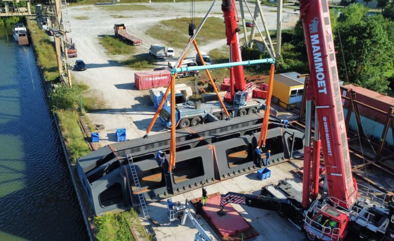 Modular Spreader Beam Flood Protection Project