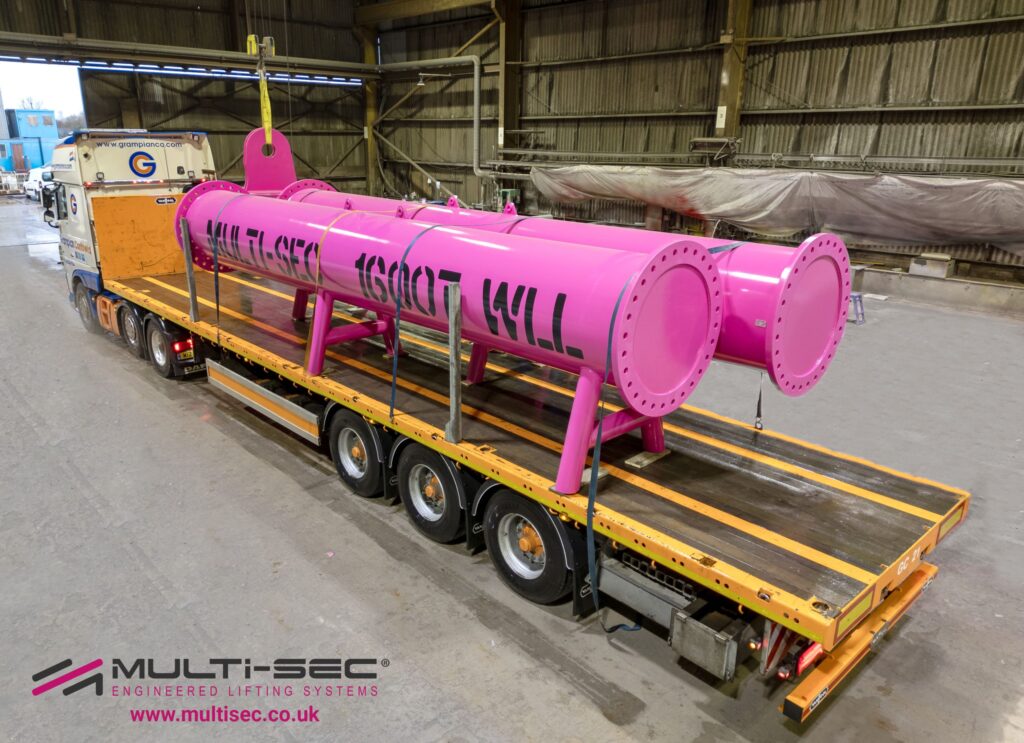 Multisec 1600 tonne 32 metre monopile lifting beam