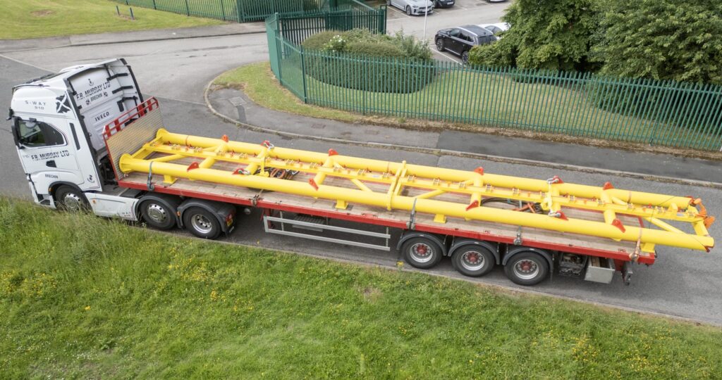 Multisec Delivers First-Ever 30-Meter Modular Lifting Frame for Scour Protection Installation