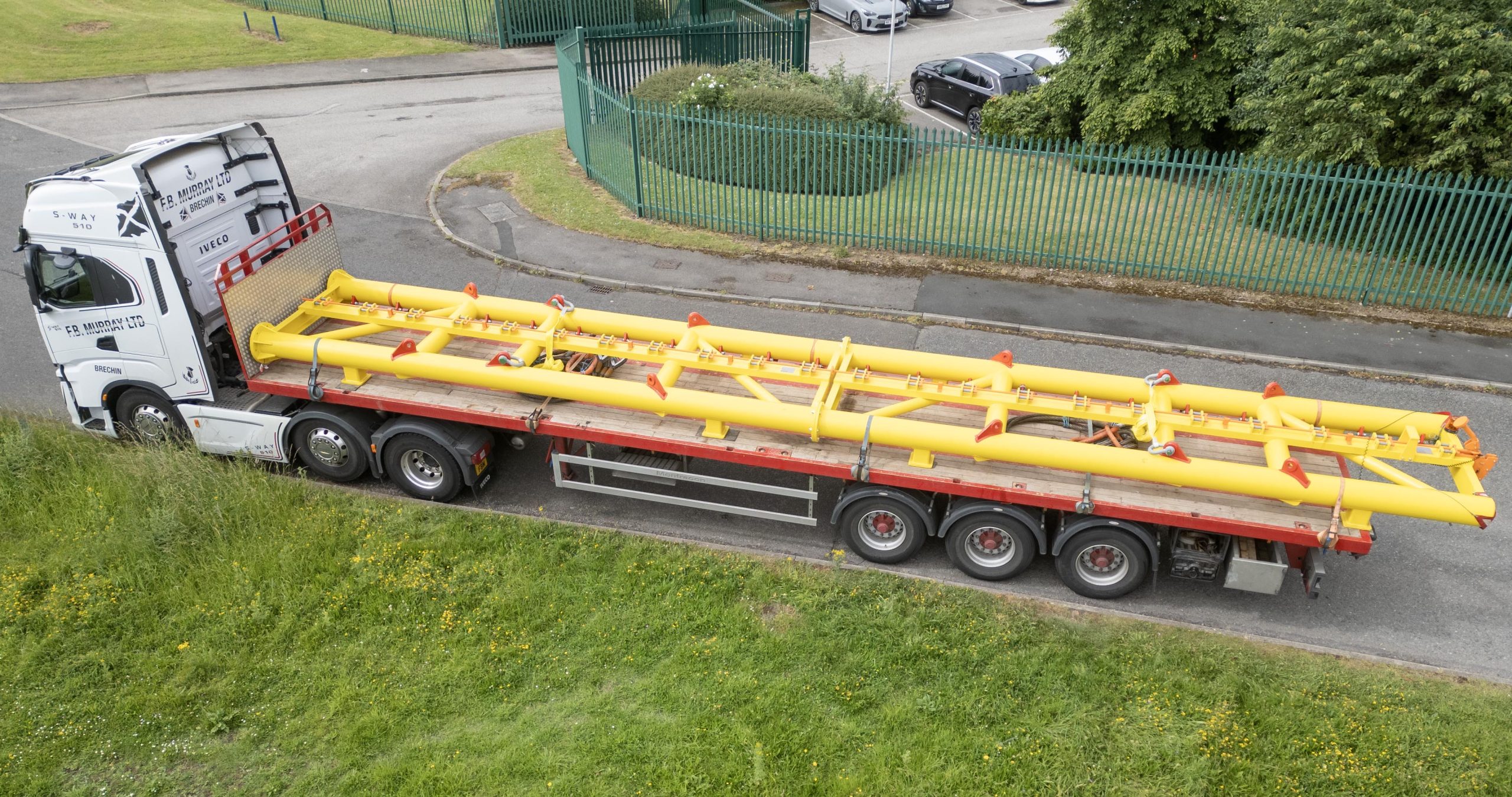 Multisec Delivers First-Ever 30-Meter Modular Lifting Frame for Scour Protection Installation