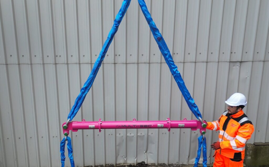Installation and Setup of Modular Spreader Beams