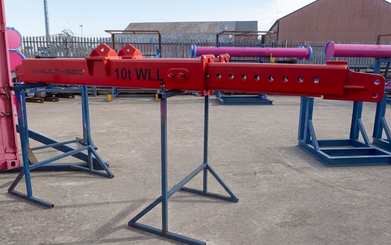 Telescopic Spreader Beam | 10T Multi-Span Lifting Solution