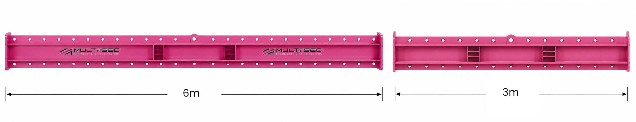 3m plus 6m Multi-Point Lifting Beam assembly