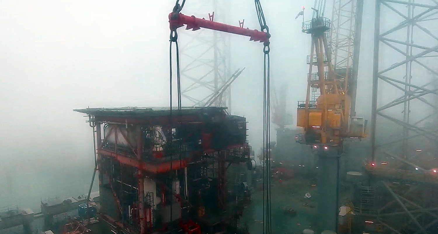 Multisec heavy-lift project equipment